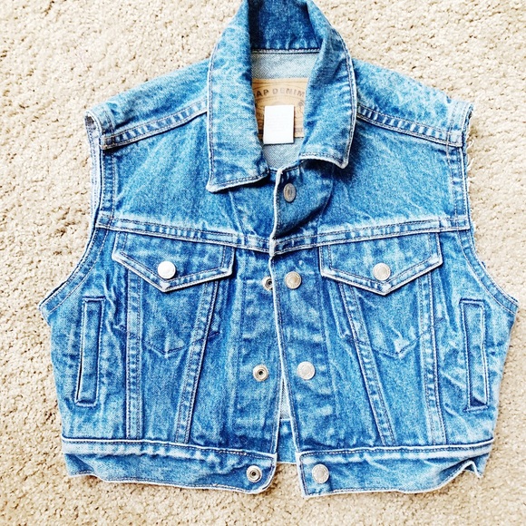GAP Other - Denim sleeveless Vest Toddler